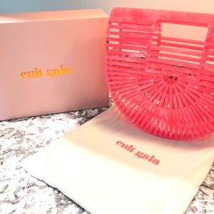 Cult Gaia Acrylic Arc Mini Bag